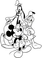 kolorowanki Goofy do wydruku malowanka Disney numer 44